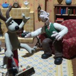 Wallace and Gromit Knetfiguren