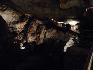 Bridge in Lucas Cave of Jenolan Caves