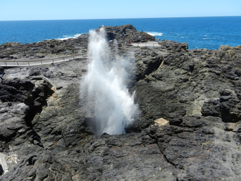 Geiser/Blowhole in Kiama, NSW