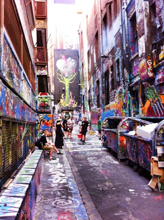 Streetart in Melbourne