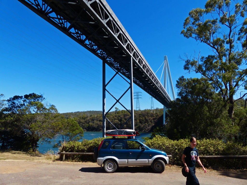 Batman Bridge über Tamar River, Tasmanien
