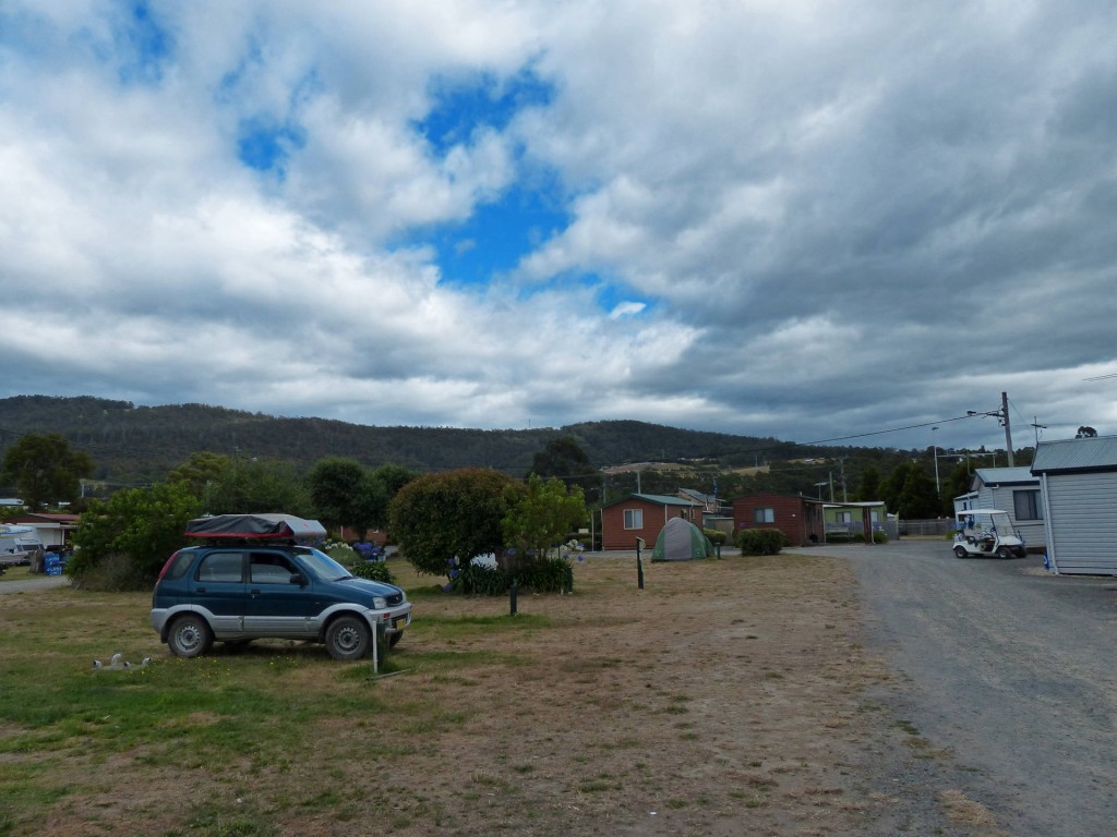 URD auf dem Snug Beach Cabin & Caravan Park