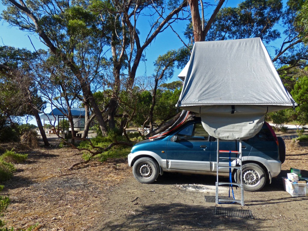 URD auf dem Browns Beach Camp Ground